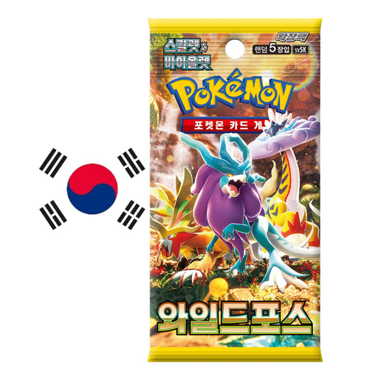 Wild Force sv5K Pokemon Booster KOR