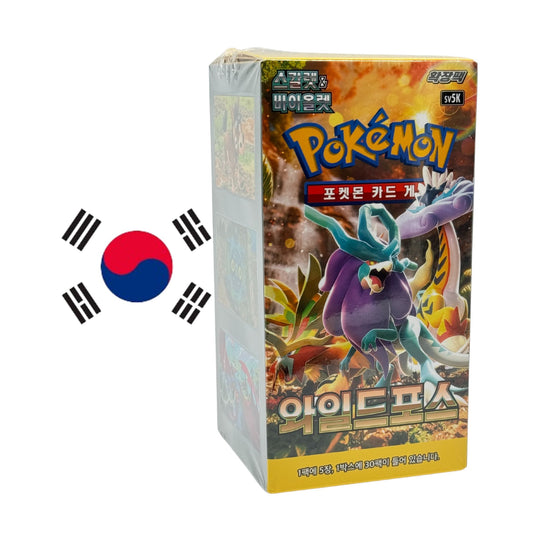 Wild Force sv5K Pokemon Booster Box